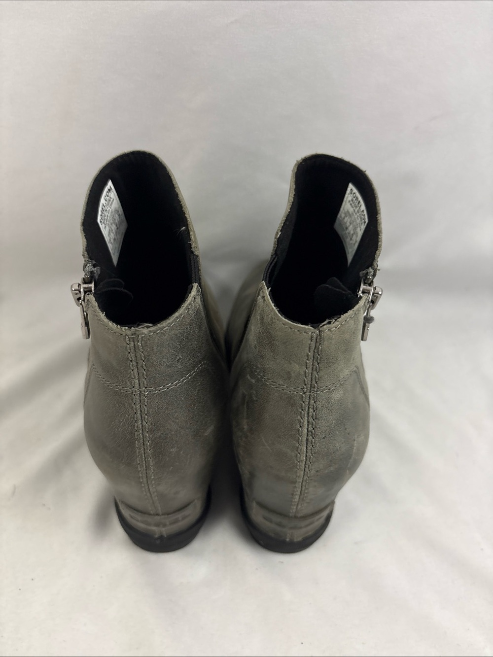 Sorel Joan of Arctic Wedge II Gray Suede Boot Size 9 - Picture 9 of 12